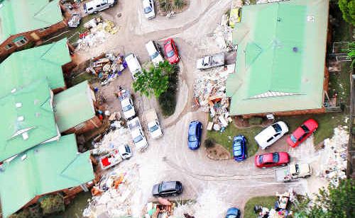An aerial shot of Mi-Hi Grove on Haig Street at Brassall. An aerial shot of Mi-Hi Grove on Haig Street at Brassall.